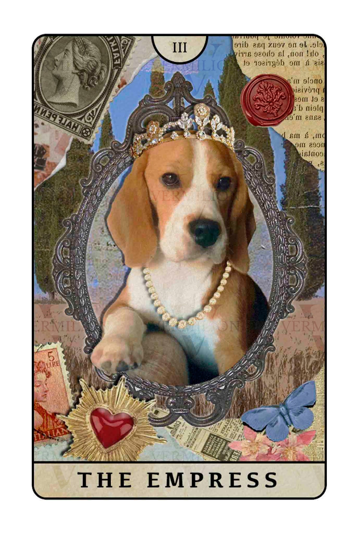 Beagle Dogs Tarot – The Empress