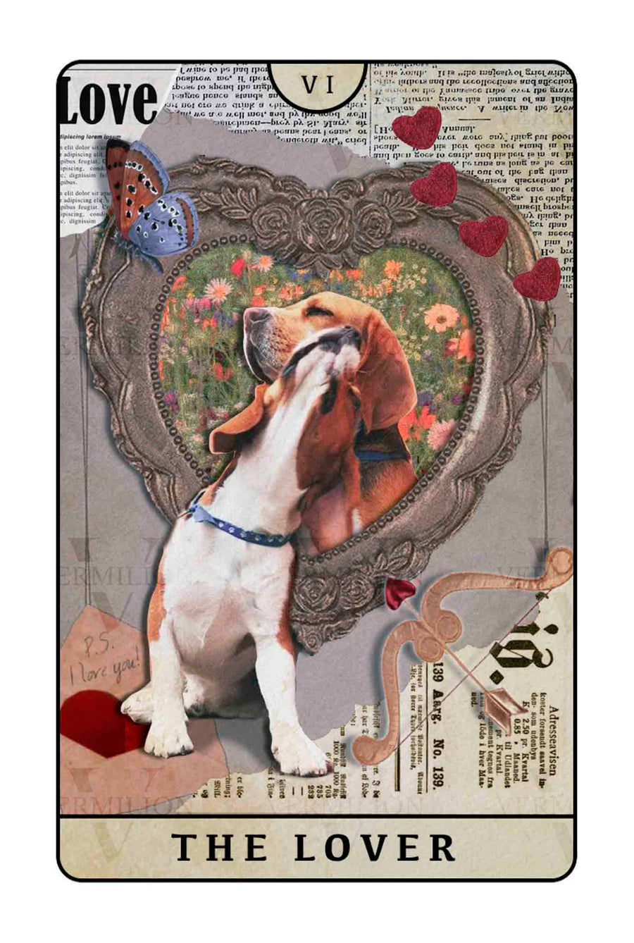 Beagle Dogs Tarot – The Lovers