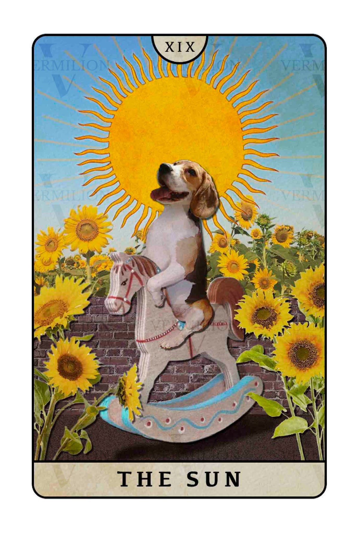 Beagle Dogs Tarot – The Sun