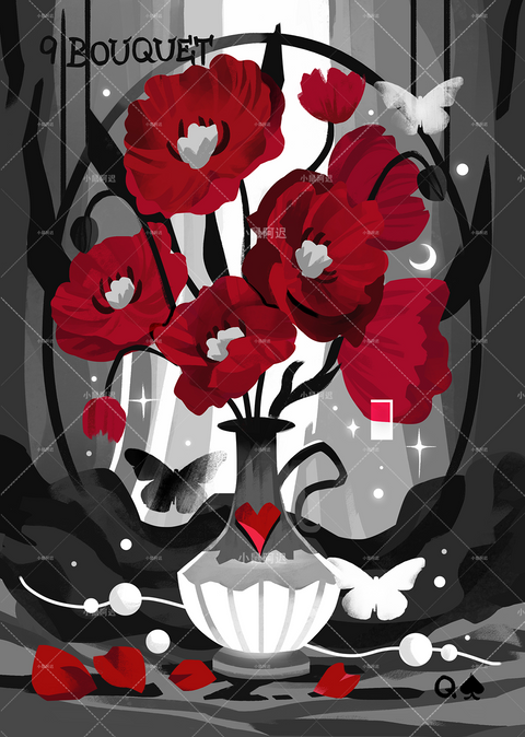 Blood Nightmare Lenormand – Bouquet