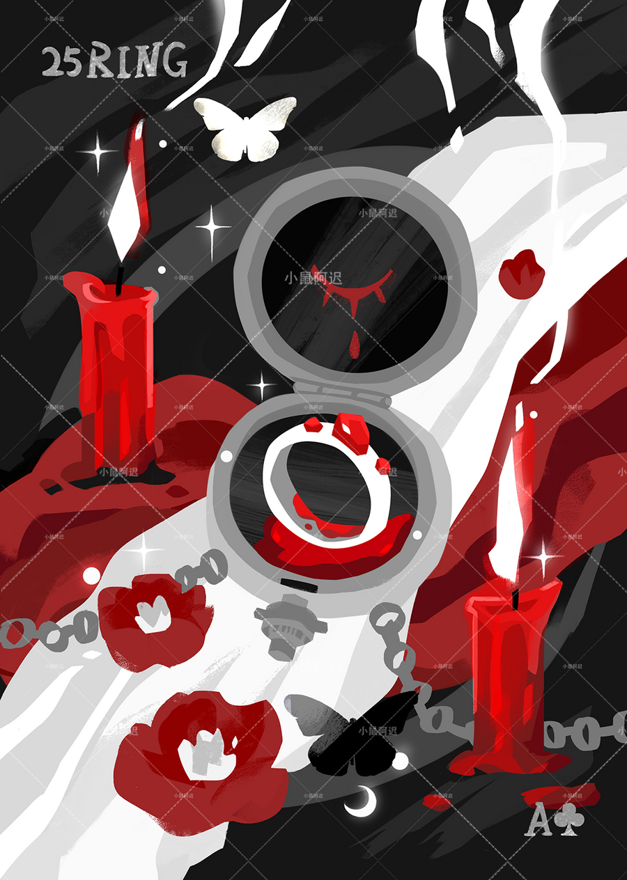Blood Nightmare Lenormand – Ring