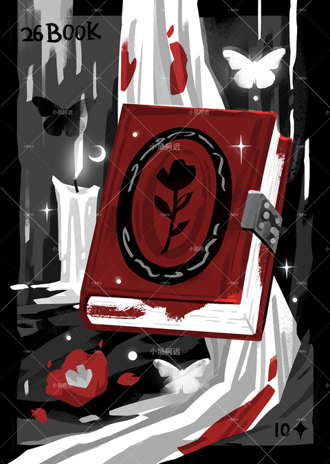 Blood Nightmare Lenormand – Book