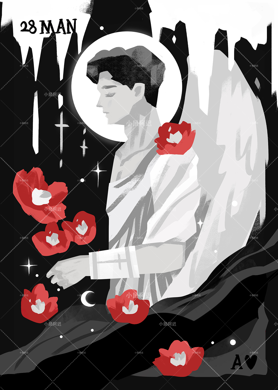 Blood Nightmare Lenormand – Man