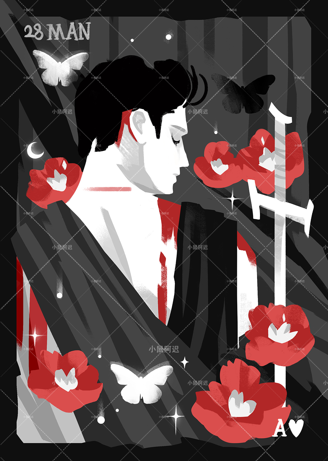 Blood Nightmare Lenormand – Man