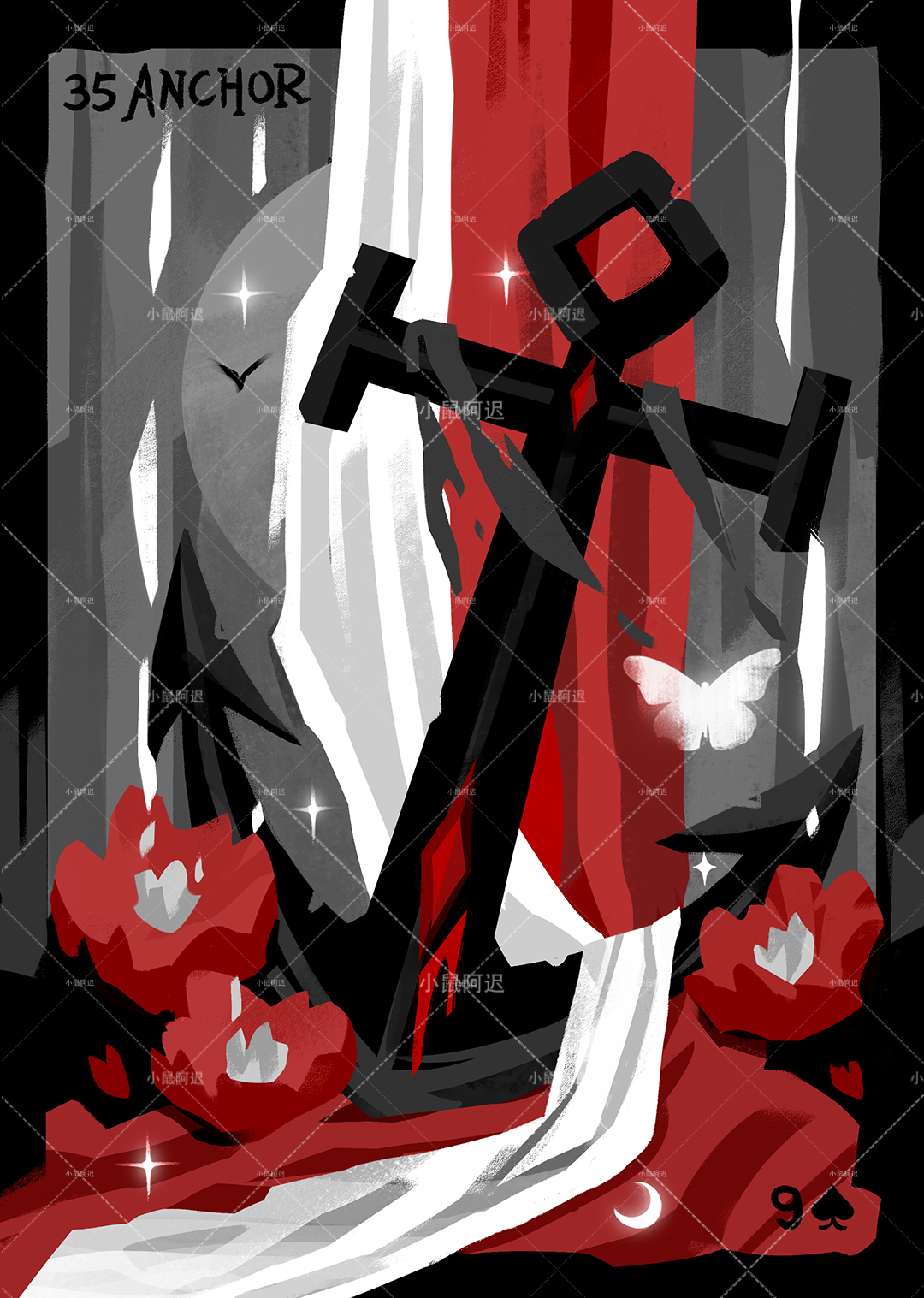 Blood Nightmare Lenormand – Anchor