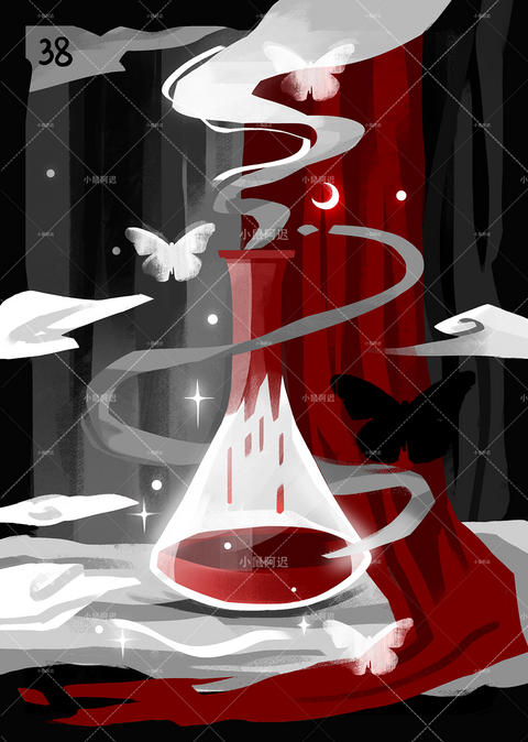 Blood Nightmare Lenormand – Incense Burner