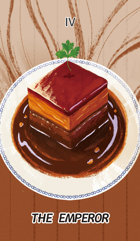 Chinese Cuisine Tarot – The Emperor