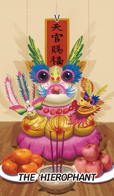 Chinese Cuisine Tarot – The Hierophant