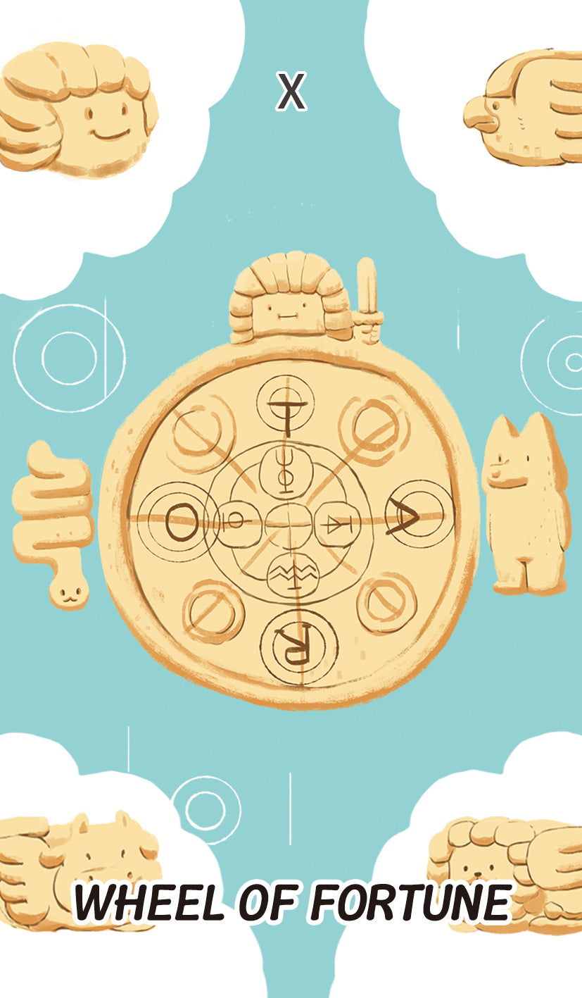 Chinese Cuisine Tarot – The Wheel of Fortune