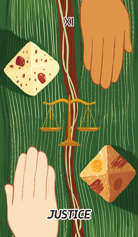 Chinese Cuisine Tarot – Justice