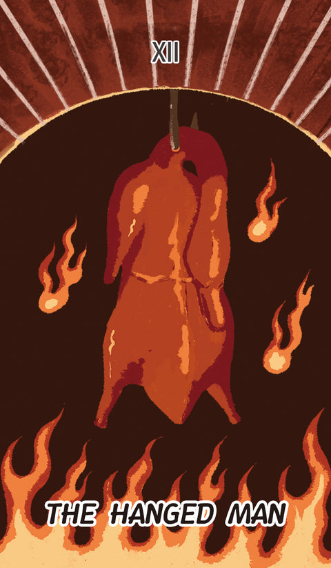 Chinese Cuisine Tarot – The Hanged Man