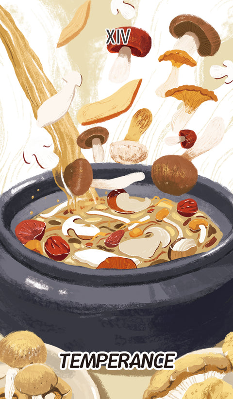 Chinese Cuisine Tarot – Temperance