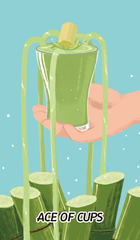Chinese Cuisine Tarot – Ace of Cups