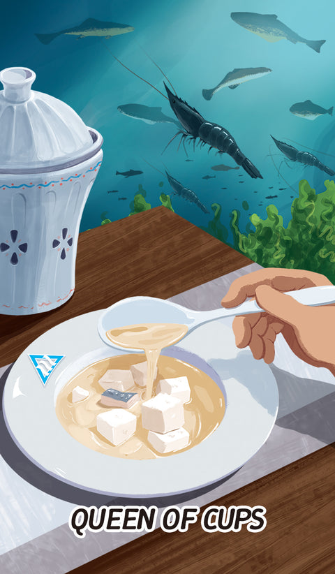 Chinese Cuisine Tarot – Queen of Cups
