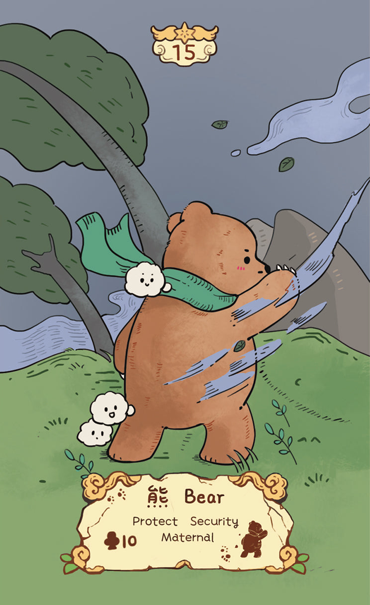 Cloud Rune Legend Lenormand – Bear