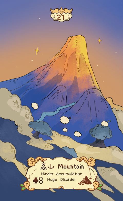 Cloud Rune Legend Lenormand – Mountain