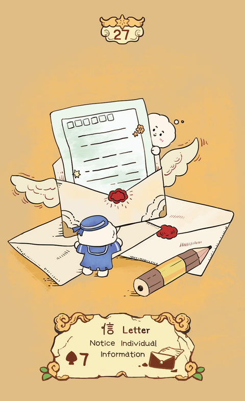 Cloud Rune Legend Lenormand – Letter