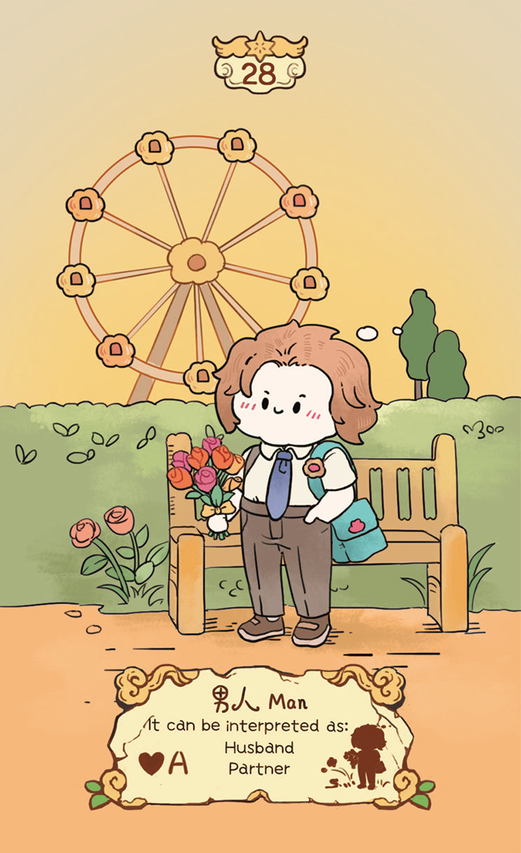 Cloud Rune Legend Lenormand – Man