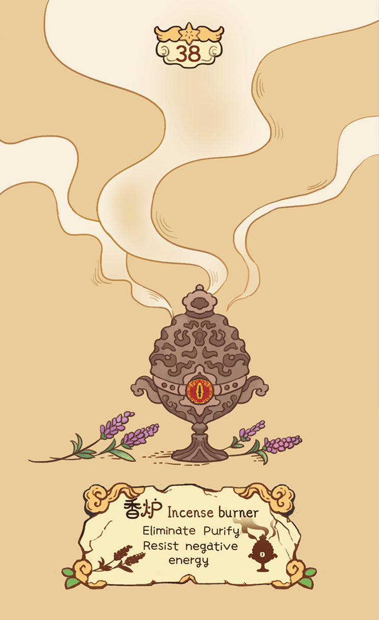 Cloud Rune Legend Lenormand – Incense Burner