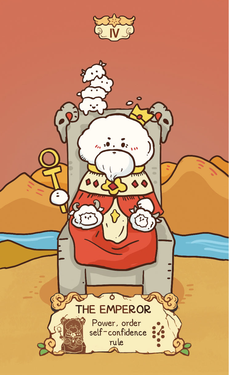 Cloud Rune Legend Tarot – The Emperor