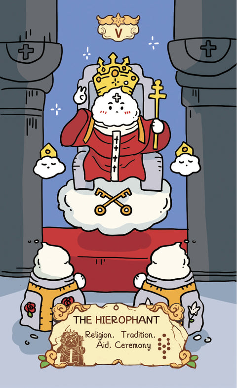 Cloud Rune Legend Tarot – The Hierophant