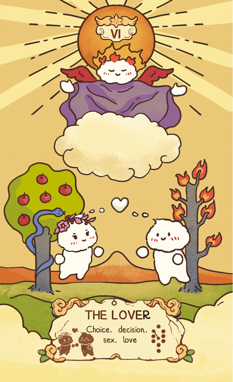 Cloud Rune Legend Tarot – The Lovers