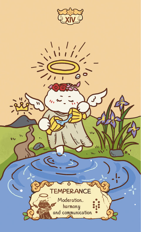 Cloud Rune Legend Tarot – Temperance