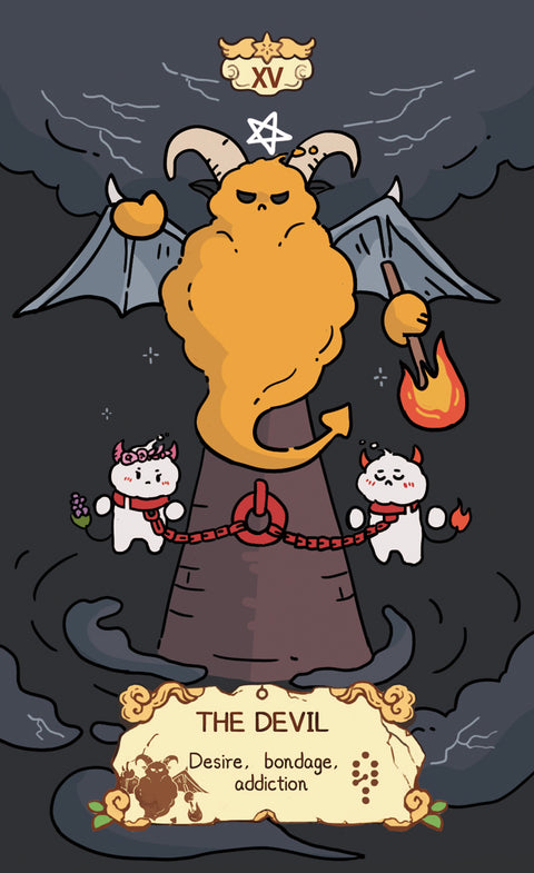 Cloud Rune Legend Tarot – The Devil