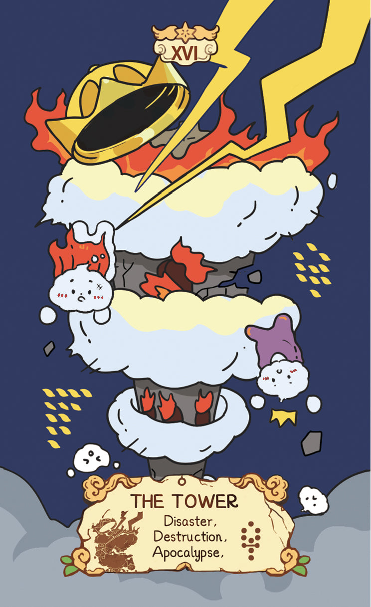 Cloud Rune Legend Tarot – The Tower