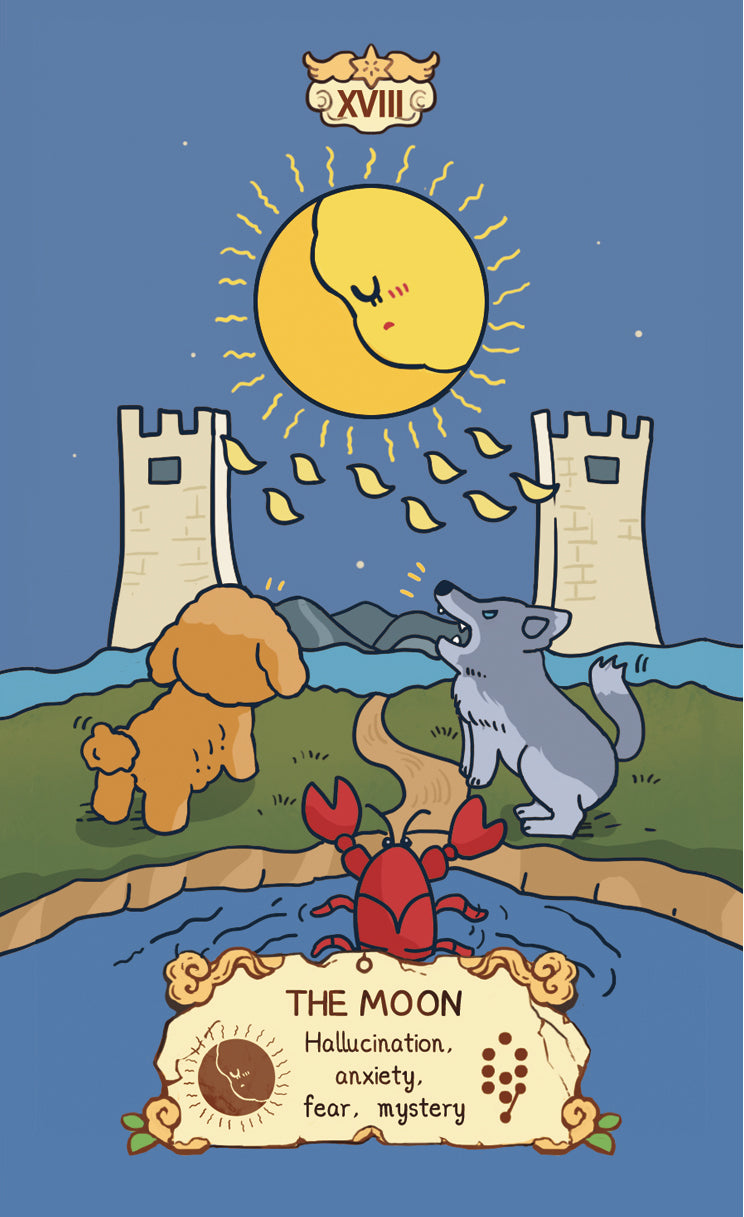 Cloud Rune Legend Tarot – The Moon