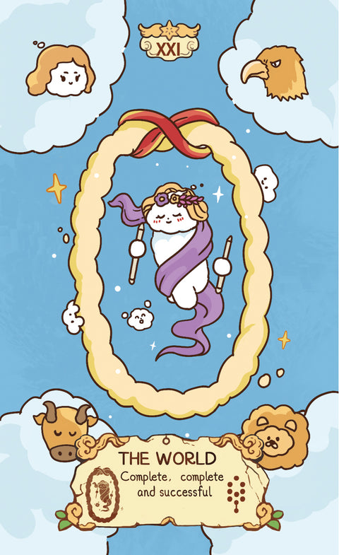Cloud Rune Legend Tarot – The World