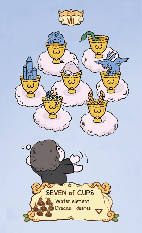 Cloud Rune Legend Tarot – Seven of Cups