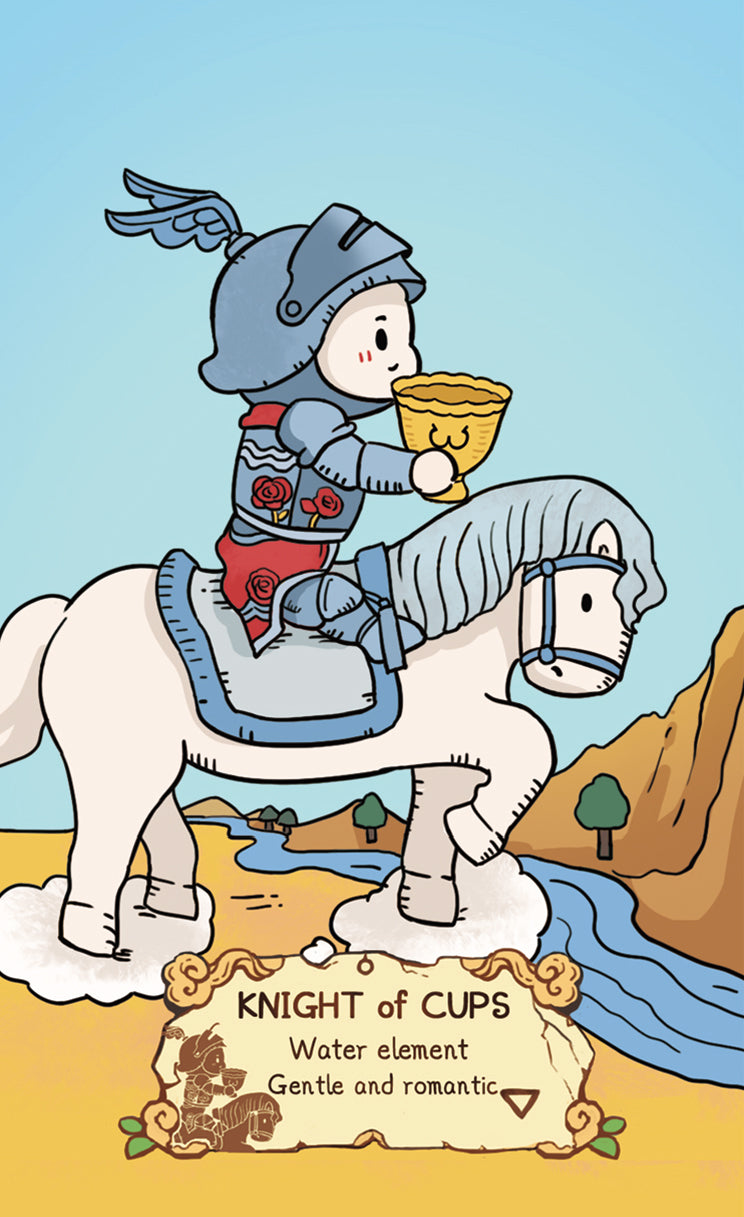 Cloud Rune Legend Tarot – Knight of Cups