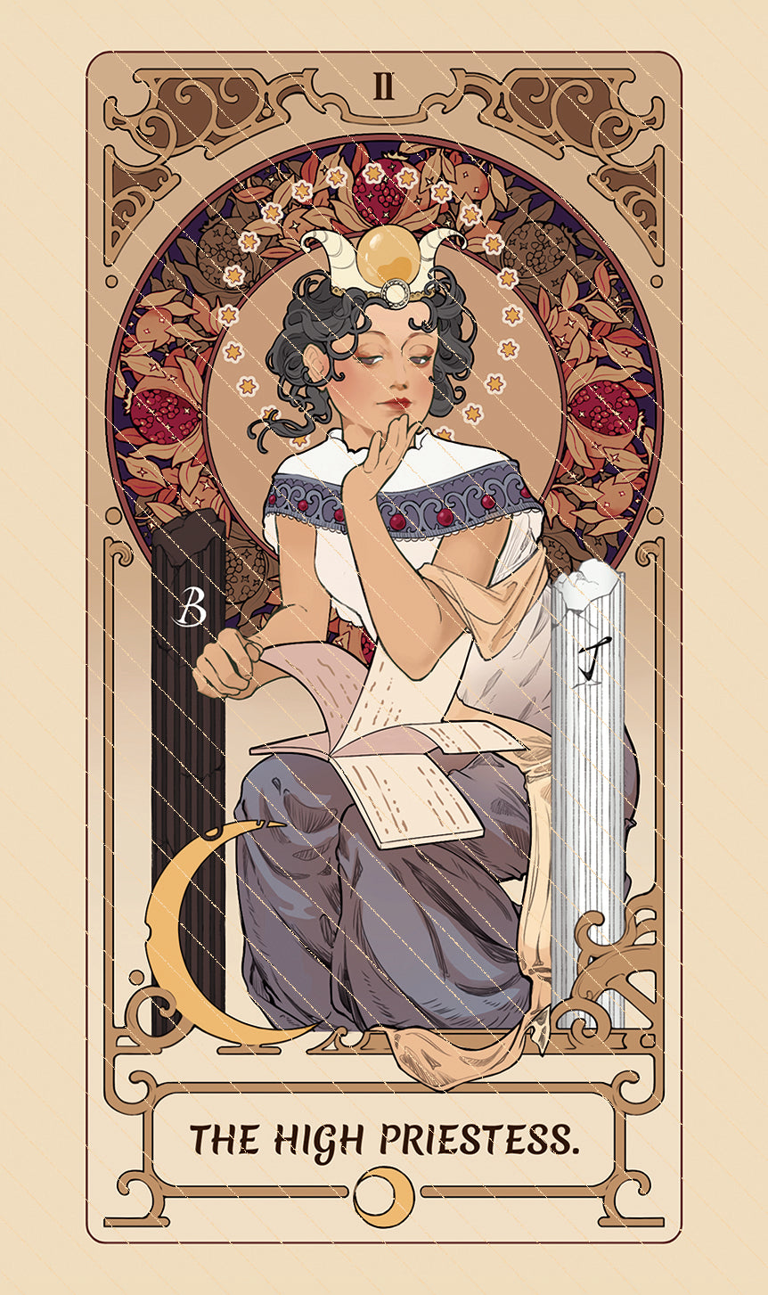Dawn of Dreams Tarot – The High Priestess