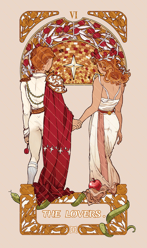 Dawn of Dreams Tarot – The Lovers