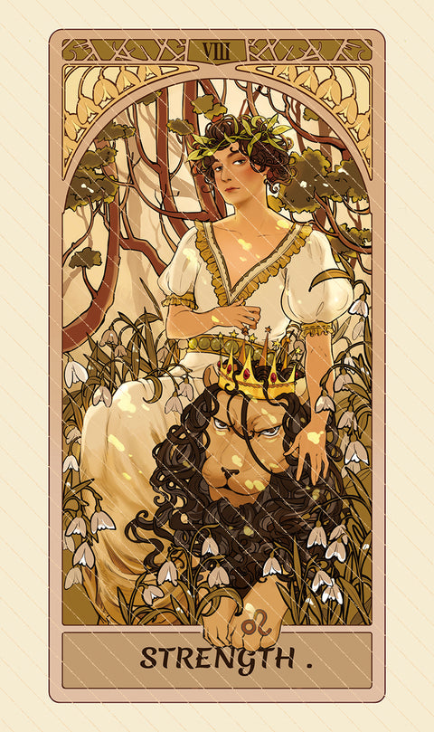 Dawn of Dreams Tarot – Strength
