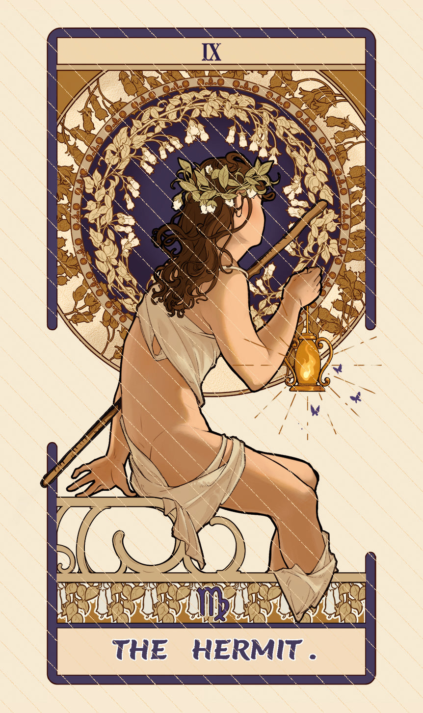 Dawn of Dreams Tarot – The Hermit
