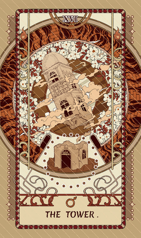 Dawn of Dreams Tarot – The Tower