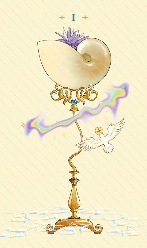 Dawn of Dreams Tarot – Ace of Cups