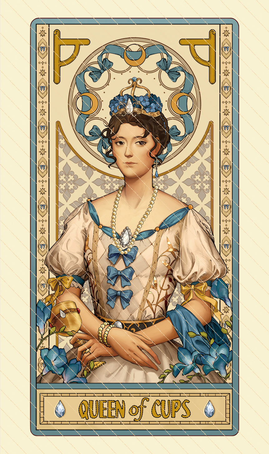 Dawn of Dreams Tarot – Queen of Cups