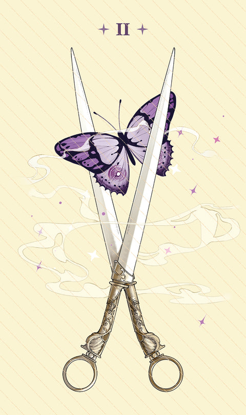 Dawn of Dreams Tarot – Two of Swords