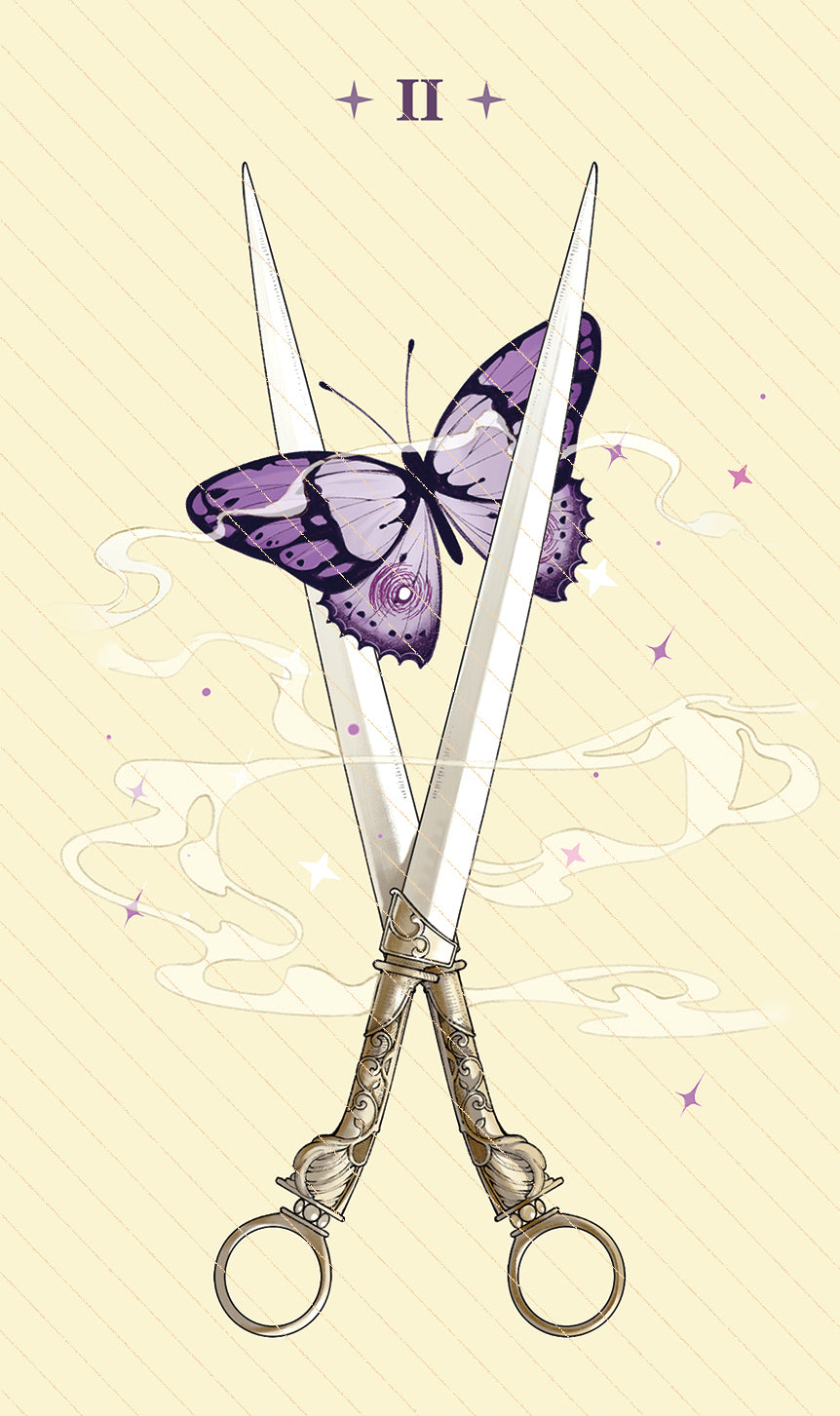 Dawn of Dreams Tarot – Two of Swords
