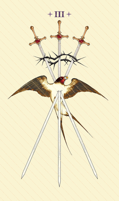 Dawn of Dreams Tarot – Three of Swords