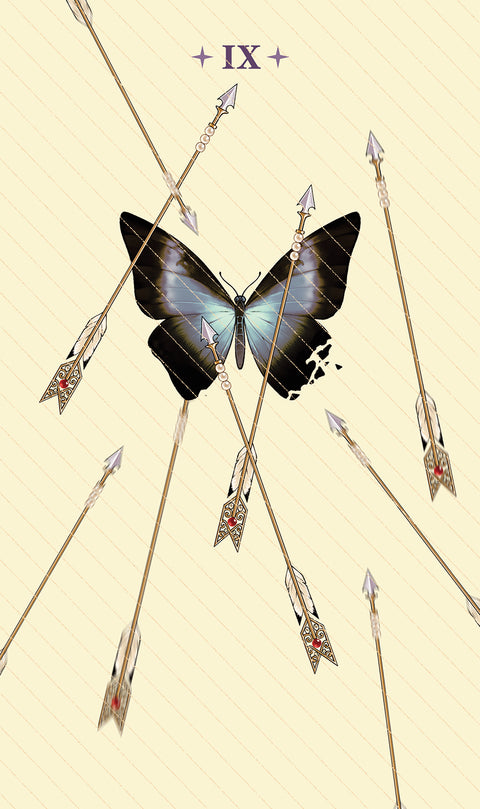 Dawn of Dreams Tarot – Nine of Swords