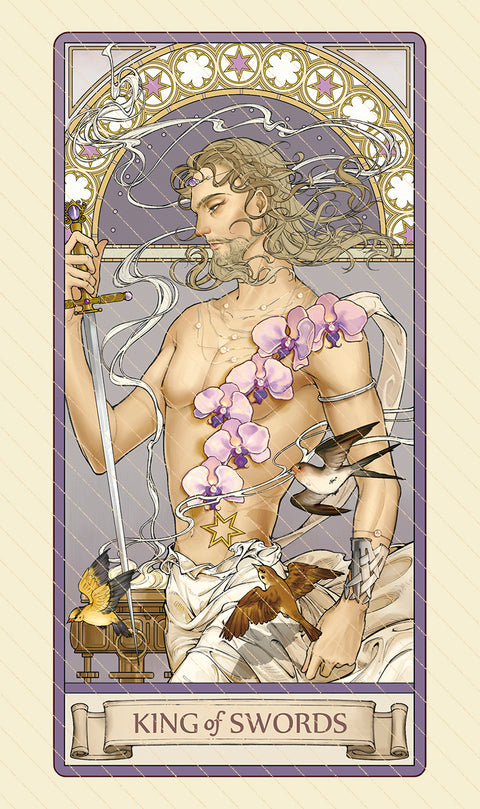 Dawn of Dreams Tarot – King of Swords