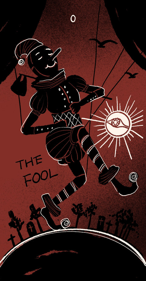 Dirty Red Tarot – The Fool