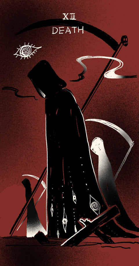Dirty Red Tarot – Death