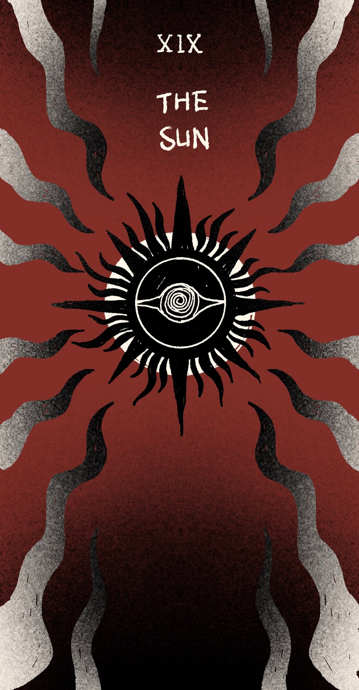 Dirty Red Tarot – The Sun