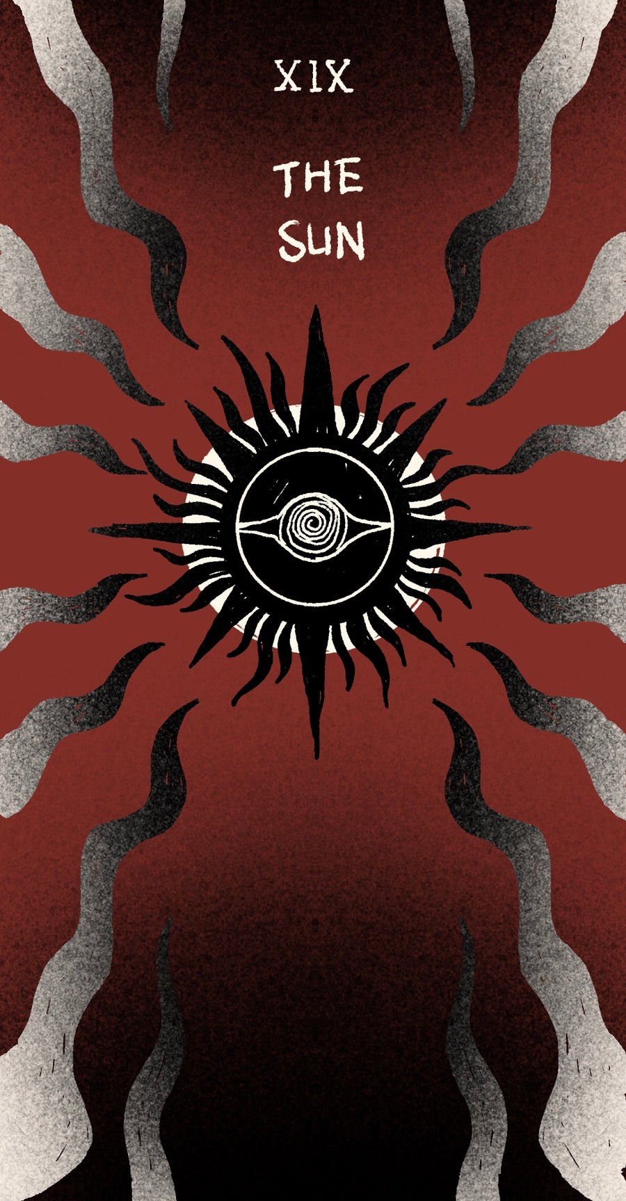 Dirty Red Tarot – The Sun