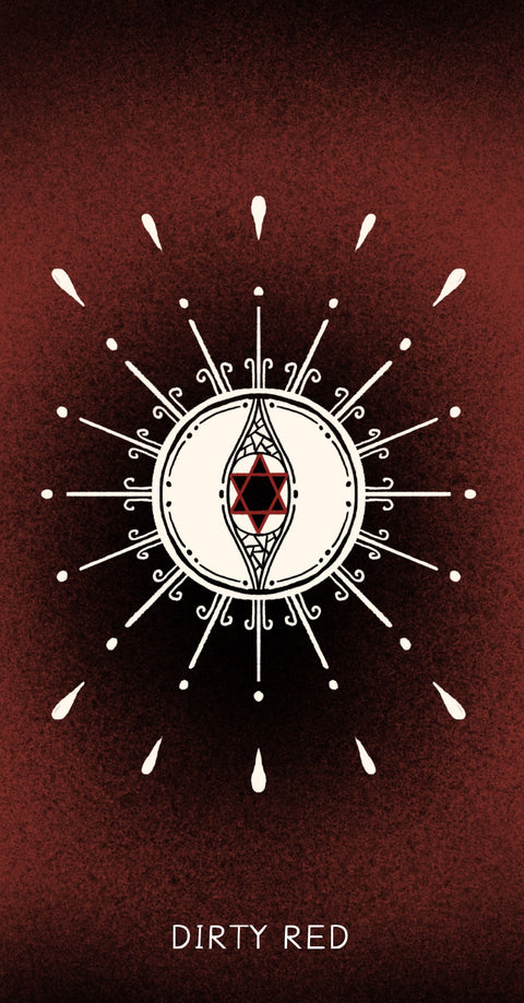 Dirty Red Tarot – The Dirty Red Card